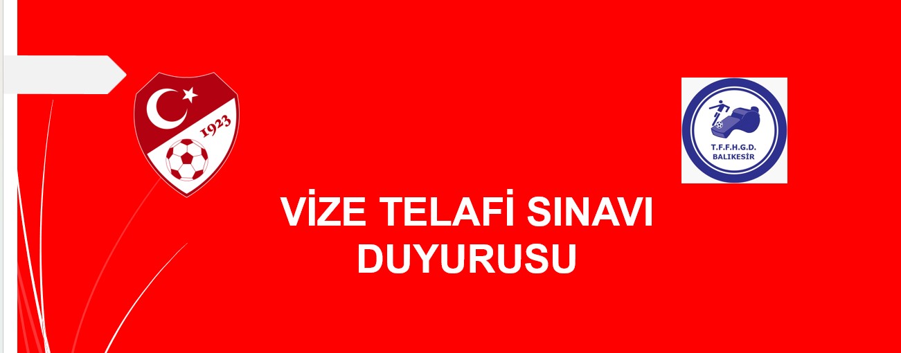 VİZE TELAFİSİ HAKKINDA